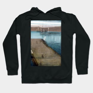 James McNeill Whistler Valparaiso Harbor Hoodie